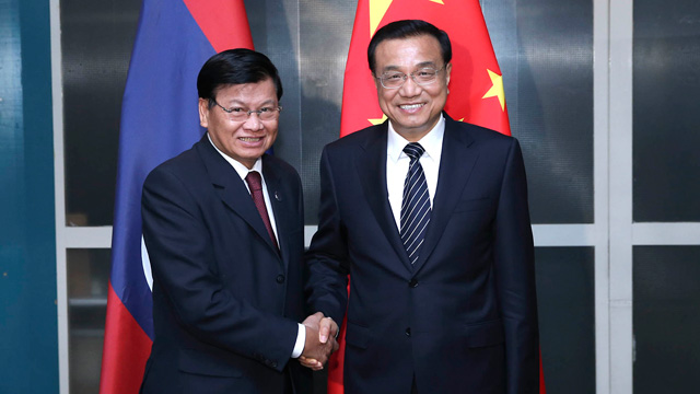 克强会见老挝总理:共同推进中国-东盟等框架内