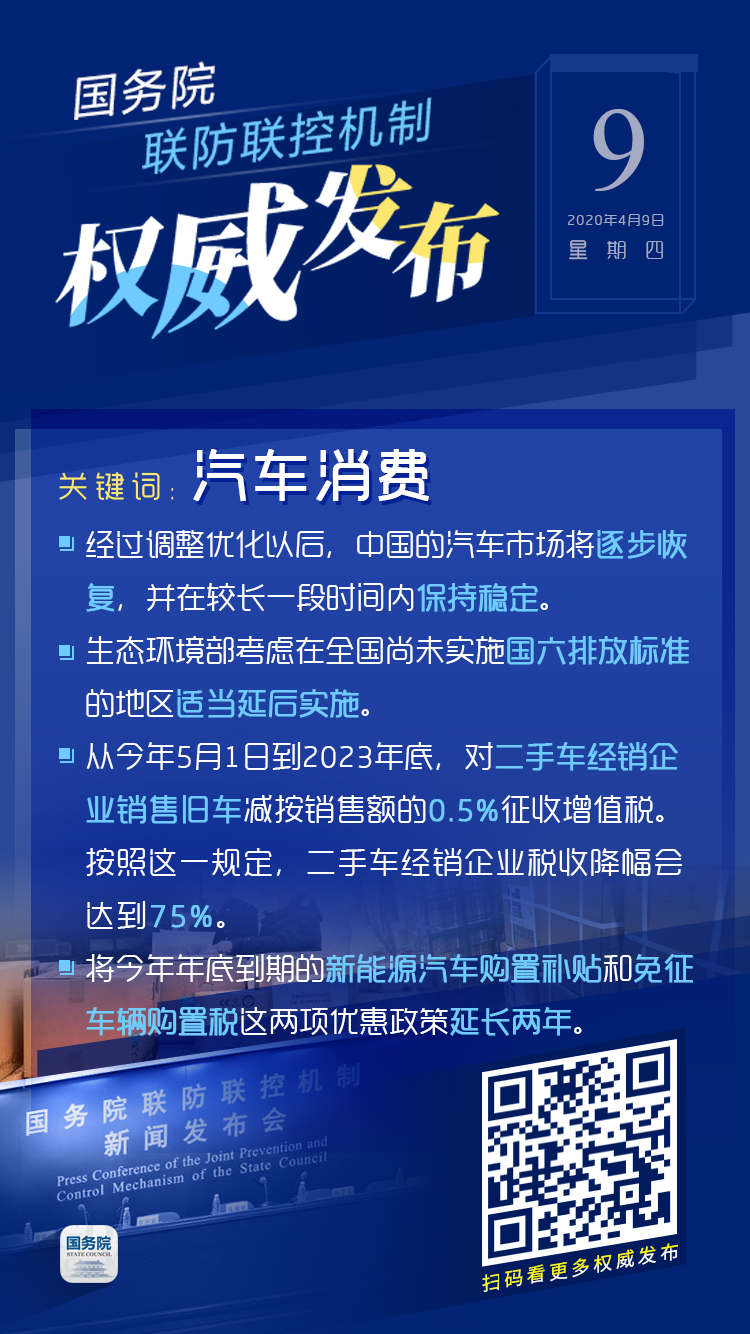 想买车的注意了 关于新能源车 二手车的最新政策